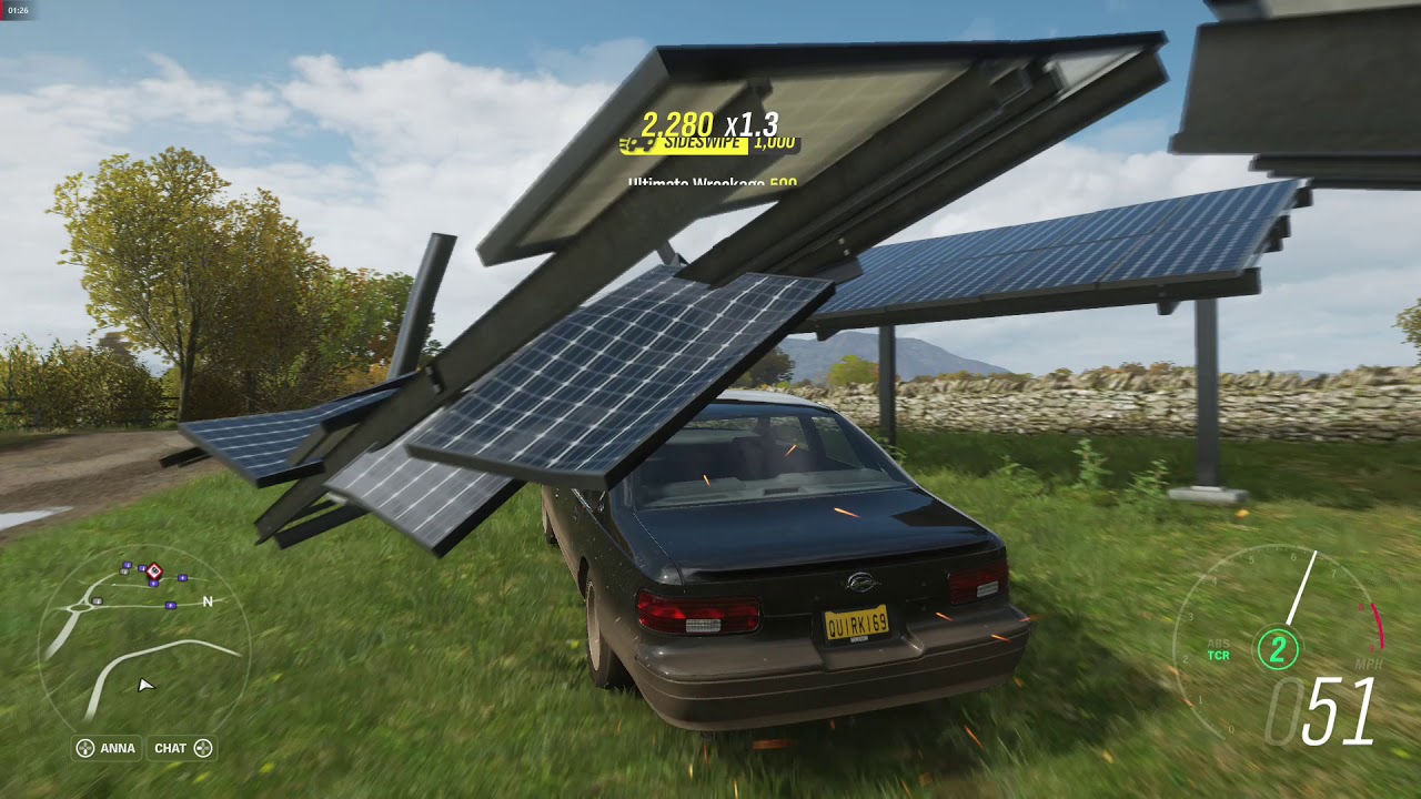 where are the solar panels in forza horizon 5
