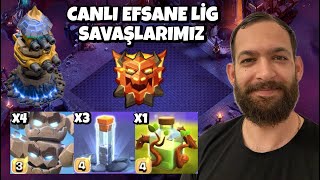 Canli Efsane Li̇g Savaşlarimiz Clash Of Clans