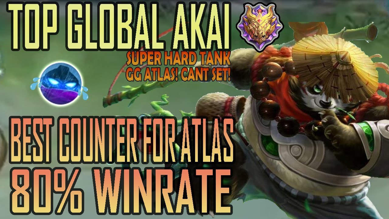 HOW TO USE AKAI TOP GLOBAL AKAI BEST BUILD 2023 BEST COUNTER FOR