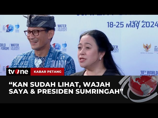 Ditanya Isi Obrolannya dengan Presiden Jokowi, Puan: Rahasia | Kabar Petang tvOne class=