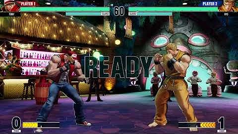 The King of Fighters XV - Terry Bogard vs. Ryo Sakazaki (CPU vs. CPU)
