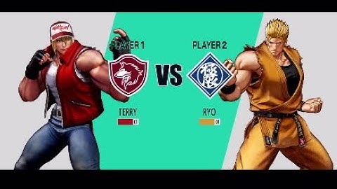 The King of Fighters XV - Terry Bogard vs. Ryo Sakazaki (CPU vs. CPU)