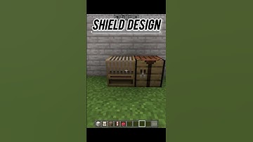 Minecaft shield design easy design#minecraft #minecraftshorts #gaming #minekinGzzzzzz