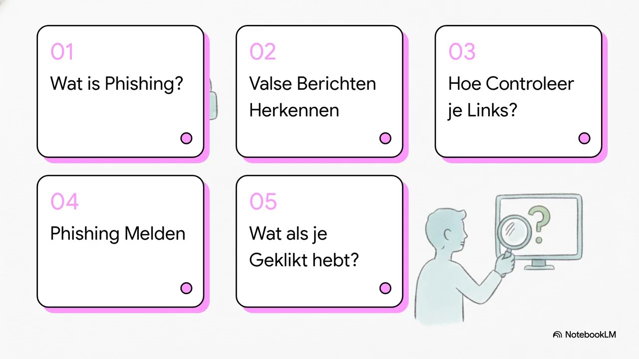 Phishing herkennen en melden
