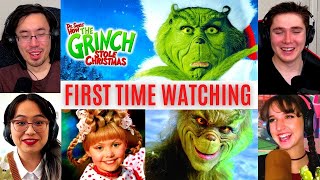 REACTING to *Dr.  Seuss' How The Grinch Stole Christmas* SO FUNNY!!! (First Time Watching) Christmas