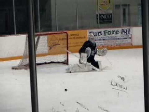 Slap Shot Drill against Marc Andre Fleury of Pitts...