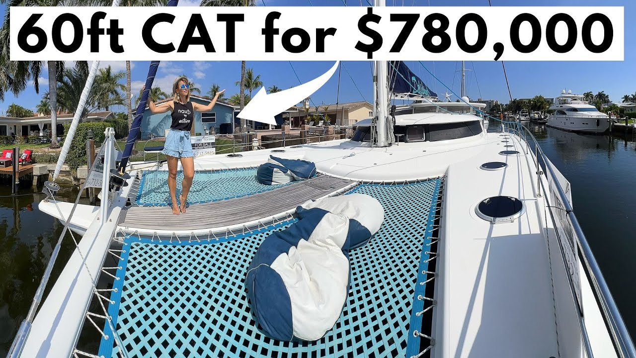 2006 Fountaine Pajot 60 Liveaboard Sailing Catamaran Yacht Tour $780,000