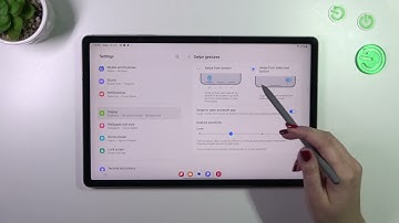How to Set Gestures Navigation on SAMSUNG Galaxy Tab S9 FE+?