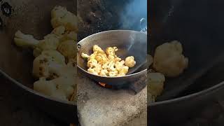 fulgobhi ka sabji khana shortvideo cooking food recipe roti sabji ❣️❣️❣️❣️