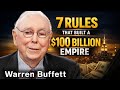Warren Buffett: 7 Rules That Quietly Built a $100 Billion Empire #warrenbuffett #psychology 