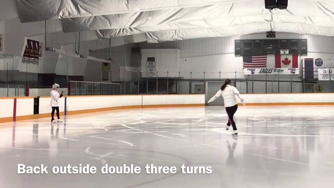 Adult Figure SkatingGold moves in the field practice YouTube