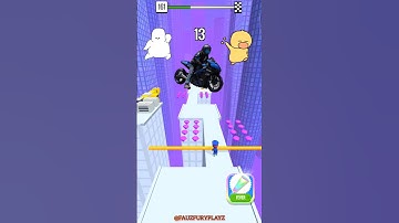 Roof Rails Lv-161 | Never Give Up ☺️ part-159 #shorts #games #roofrails