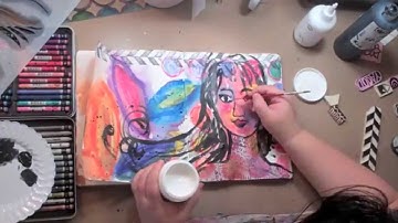 Art Journaling Fast Forward: Brave