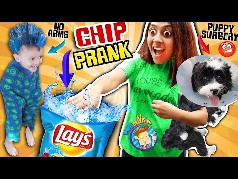 CHIP Joke U0026 Puppy Surgery Boo Boo  + FGTEEV Gaming 1st Reaction FUNnel Vision Family Vlog