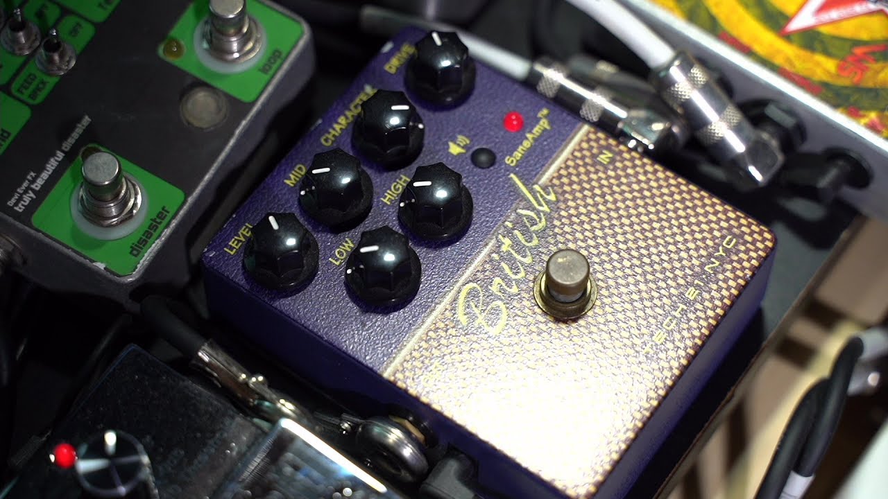 Demo】Tech 21 Sansamp Character series British (Review