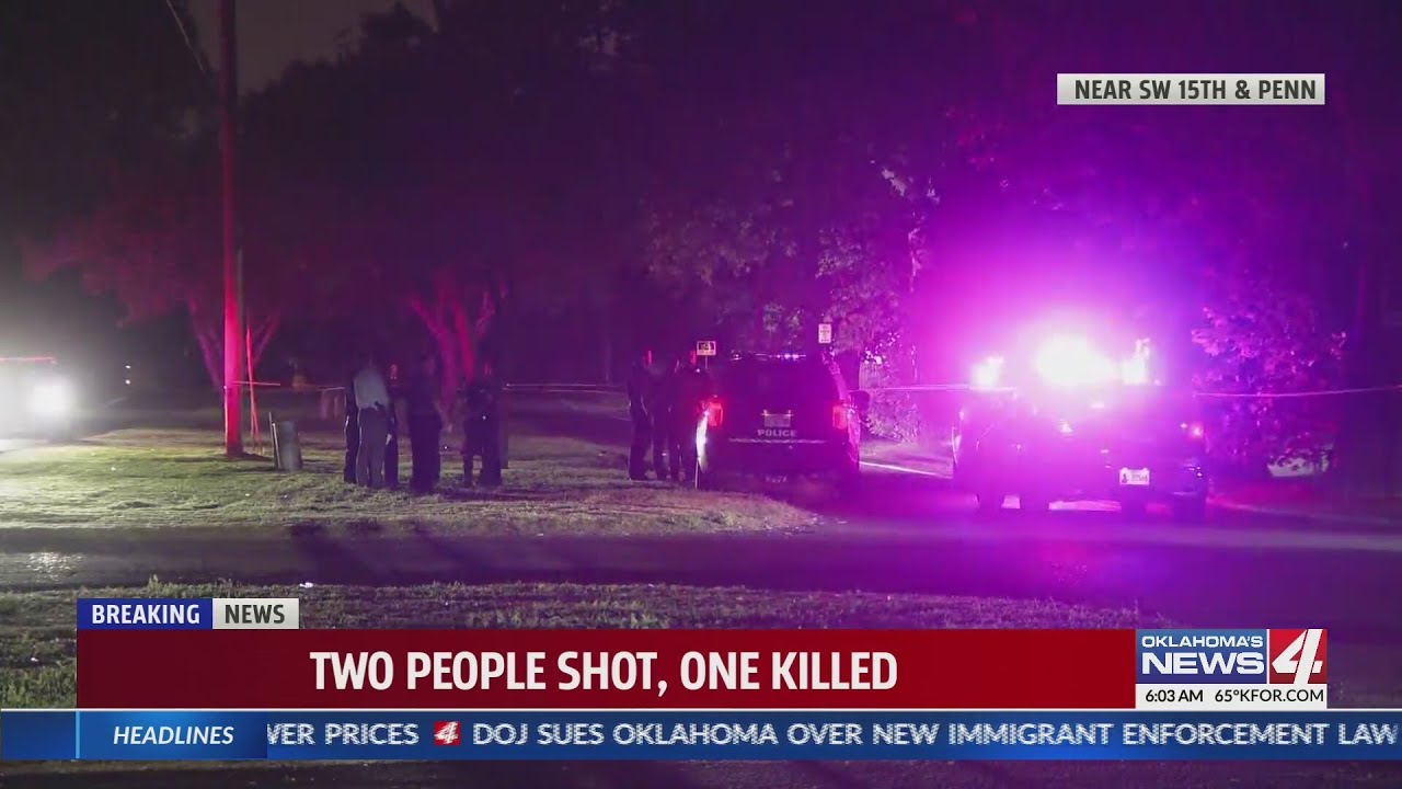 One dead, one injured in SW Oklahoma City shooting - YouTube