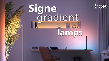 Get to Know the Philips Hue Signe Gradient Floor and Table Lamps
