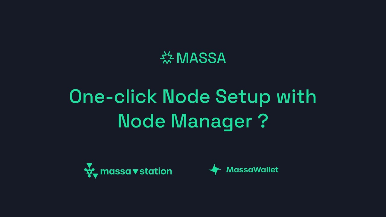 Tutorial: How to Install the Node Manager plugin and run a Node in just ...