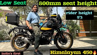 Low Seat modification on Himalayan 450 | Ab Full Confidence aaraha hai