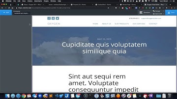 Templates and Pages Quick Edit Toolbar Menus in Oxygen