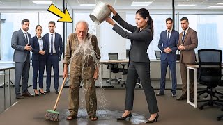 картинка: Она УНИЗИЛА старика, думая, что он БОМЖ… но когда узнали, КТО он на самом деле, все были в ШОКЕ