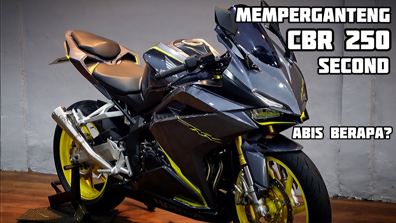 MODIFIKASI SIMPLE CBR 250 RR BEKAS JADI GANTENG!!! - YouTube