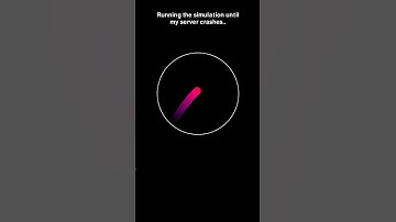 Ball bouncing simulation #adhd #music #code #space #python #physics #simulations #memes #science