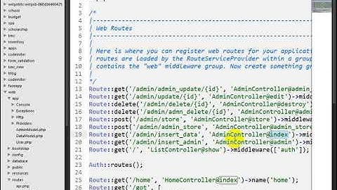 Update or Edit Mysql Table Data | laravel project bangla _13