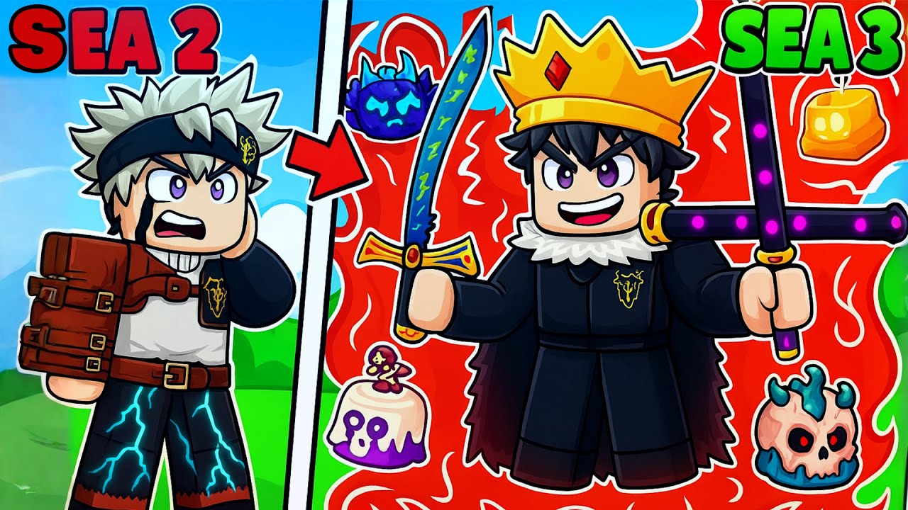I Found Crazy Things In Sea 3 Blox Fruits  ! Roblox Blox Fruits