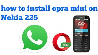 How to install opera mini in Nokia 215, 220 ,225 and 230|Vedant sharma| Resimi