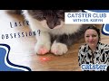 Can cats become obsessed with lasers?