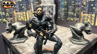 McFarlane DC Multiverse Dark Knight Unmasked Batman Hong Kong Skydive Christian Bale Figure Review