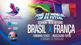 MUNDIAL ISF DE FUTSAL - SÉRVIA 2023 - FINAL FEMININO E MASCULINO