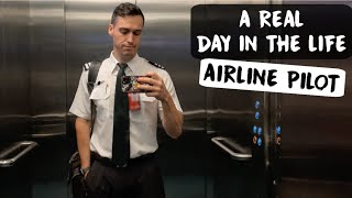 a REAL Day In The Life As An Airline Pilot