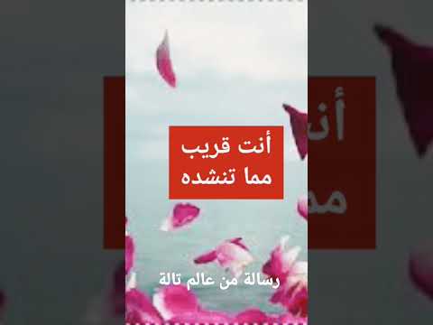 رسالة من عالم تالة
