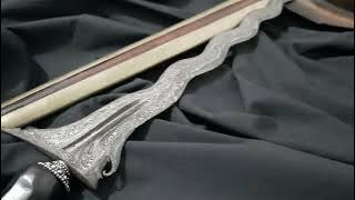 Keris Kyai Sengkelat Pamor Full