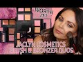 JACLYN COSMETICS BLUSH & BRONZER DUOS REVIEW | MEDIUM - TAN SKIN