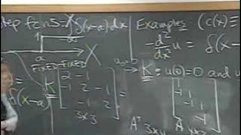 Lec 7 | MIT 18.085 Computational Science and Engineering I