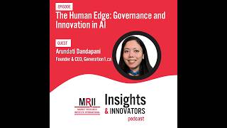 The Human Edge: Governance and Innovation in AI with Arundati Dandapani Update
