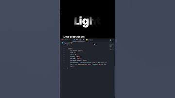 Power of Light JS & CSS 🔦 #shorts #css #js