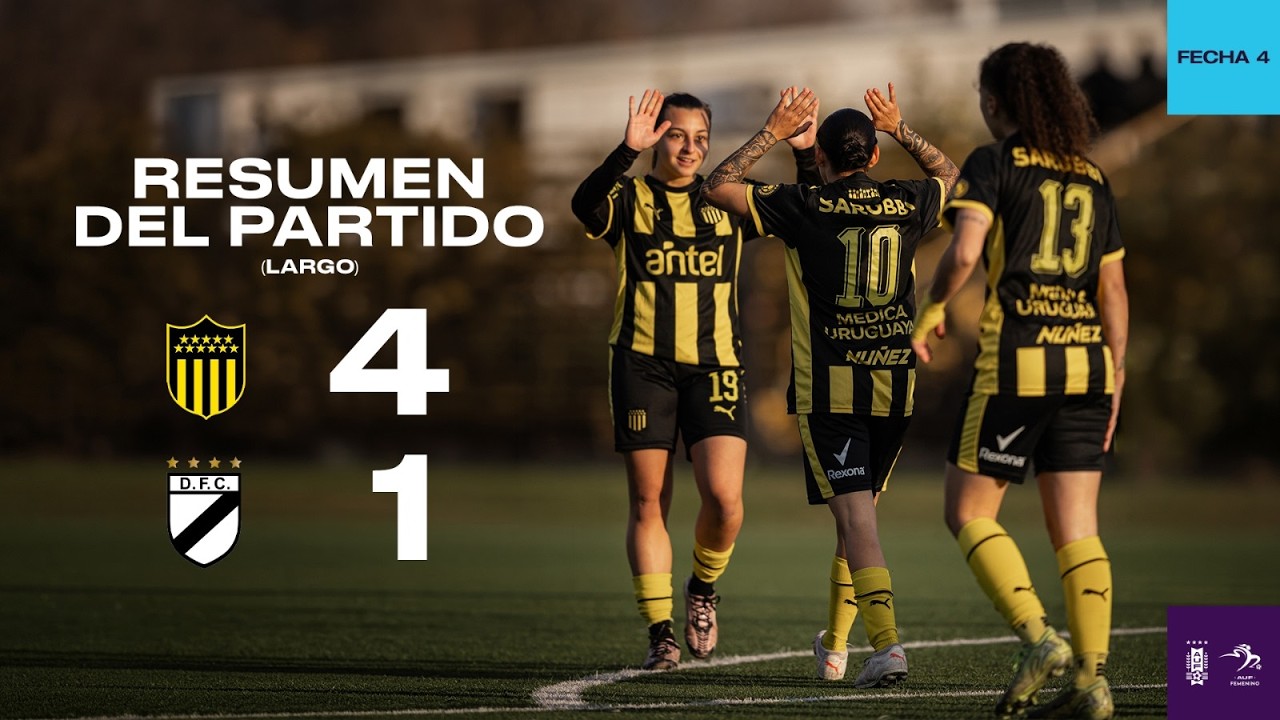 Peñarol 4-1 Danubio | HL Largo | Fecha 4 | Torneo Apertura | Fútbol ...
