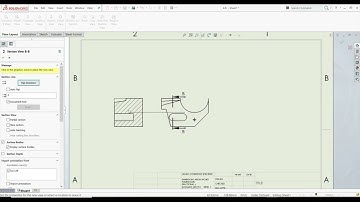 Solidworks Tutorial - Isometric Section View