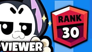 How I carried a SUBSCRIBER to RANK 30 😍 | Brawl Stars