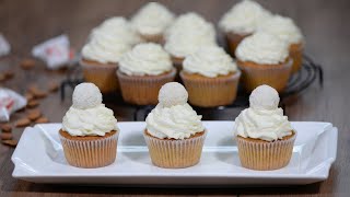 картинка: Капкейки РАФАЭЛЛО/ Cupcake Rafaello Barinov Кокосовые капкейки