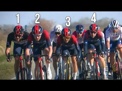 INEOS Grenadiers Rip Race Apart in HEAVY Crosswind | Tour de la Provence 2022 Stage 1