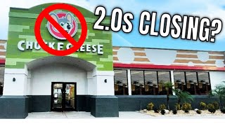 Chuck E. Cheese is CLOSING 2.0 Locations!