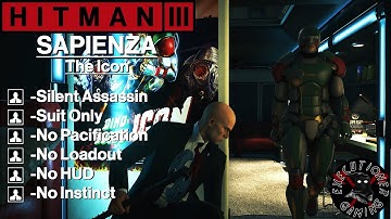 Hitman 3: Sapienza - The Icon - No Loadout, No Pacify, No HUD, No Instinct, SASO