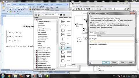 hướng dẩn lập trình matlab -  Simulink căn bản matlab