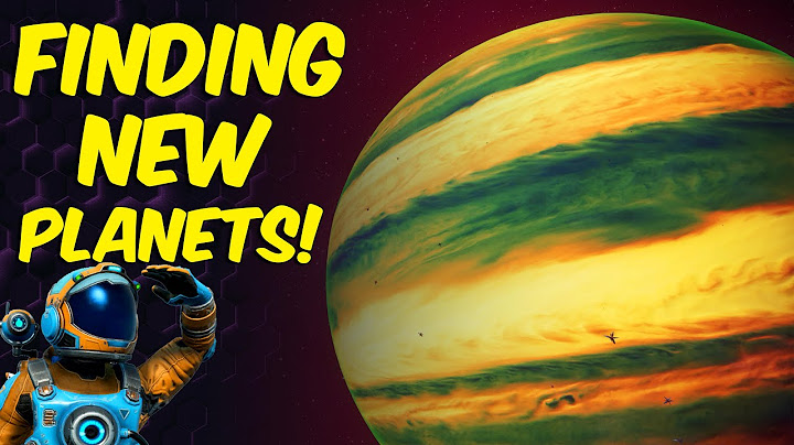 Finding Gas Giants, Water Planets and Ruin Planets | No Man's Sky Worlds Part 2 Update
