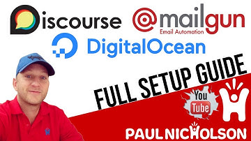 Discourse - Mailgun - Digital Ocean - Full Setup Guide - Beginner Tutorial